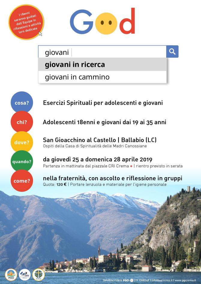 esercizi giovani 2019